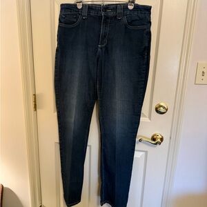 Classic NYDJ Straight Cut Jeans - Size 14